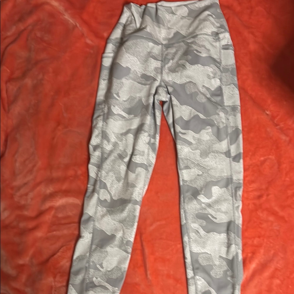 RBX Gray Camouflage Leggings